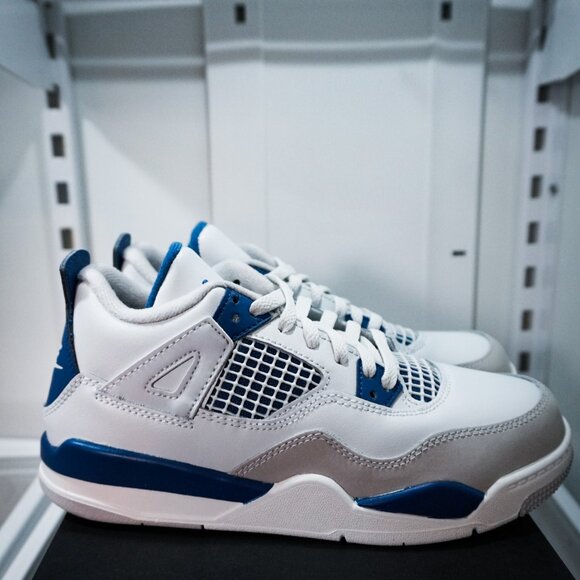 jordan 4 military blue off white